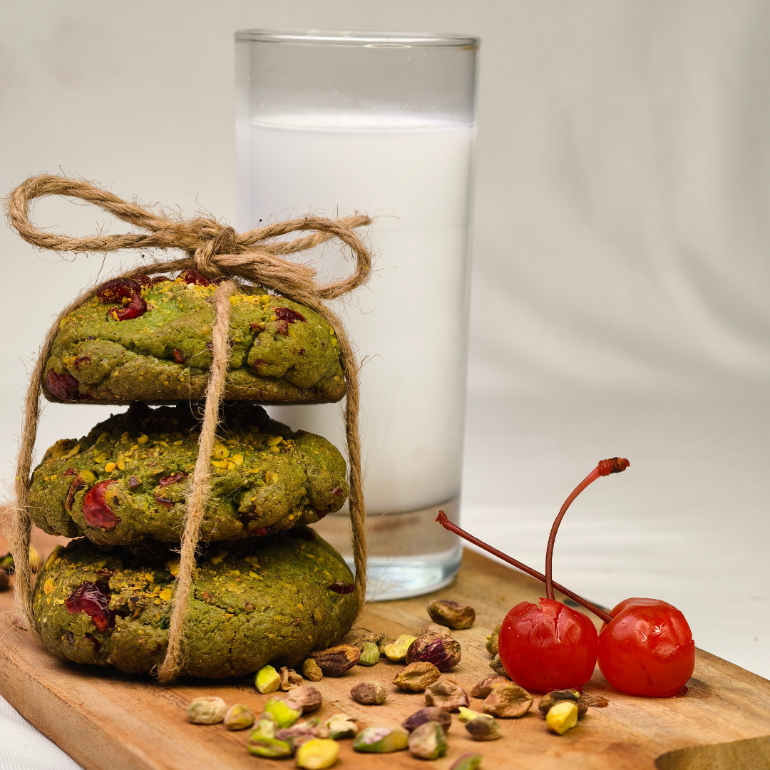 PISTASHH Cherry Cookies