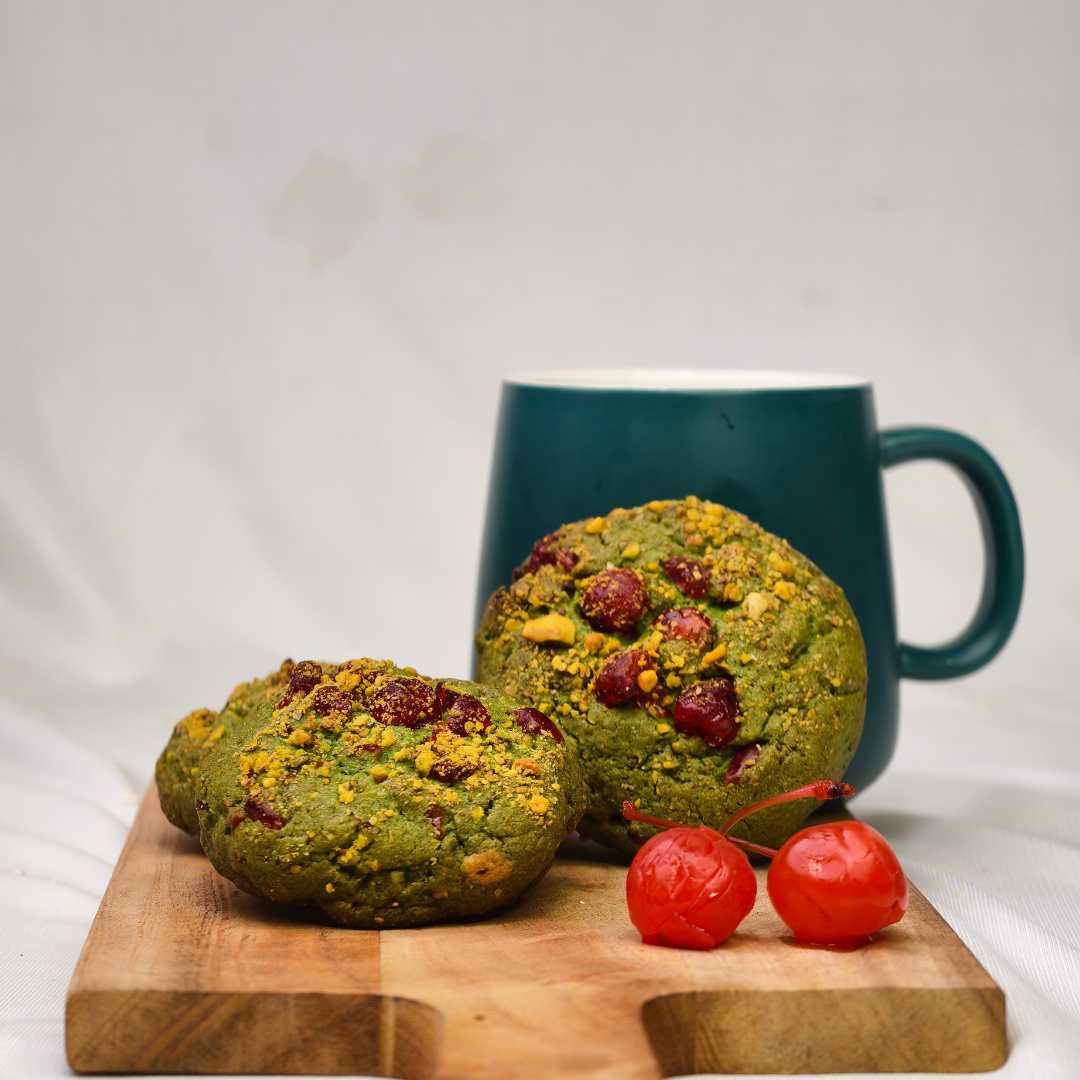 PISTASHH Cherry Cookies